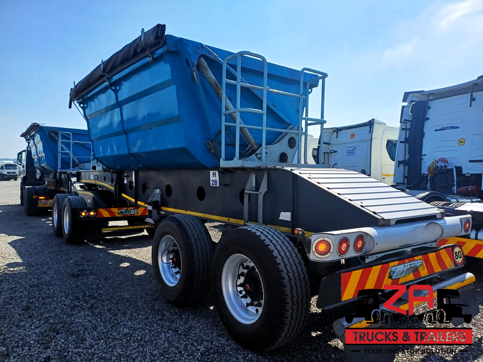 2021 AFRIT 18 CUBE SIDE TIPPER TRAILER #53357